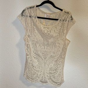 Lace shirt